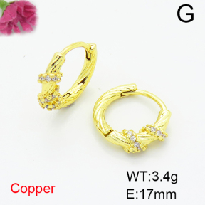 Fashion Copper Earrings  F6E404443vbmb-L017