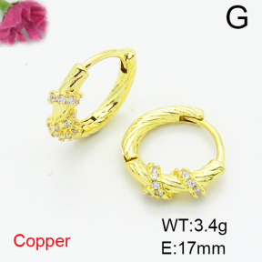 Fashion Copper Earrings  F6E404445vbmb-L017