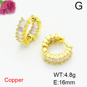 Fashion Copper Earrings  F6E404446bbov-L017