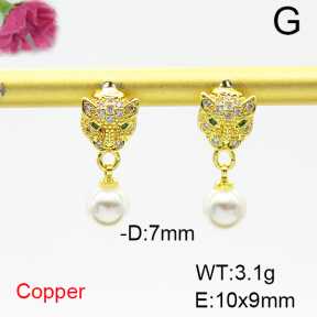 Fashion Copper Earrings  F6E404448vbnb-L017