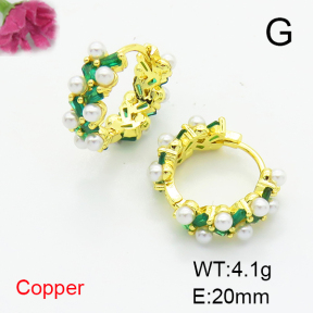 Fashion Copper Earrings  F6E404456bhva-L017