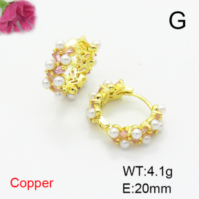 Fashion Copper Earrings  F6E404458bhva-L017