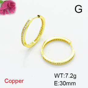 Fashion Copper Earrings  F6E404459bbov-L017
