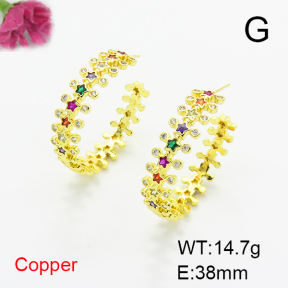 Fashion Copper Earrings  F6E404462ahjb-L017