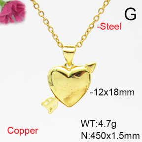 Fashion Copper Necklace  F6N200292vaia-L017