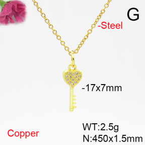 Fashion Copper Necklace  F6N405290vaia-L017