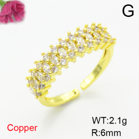 Fashion Copper Ring  F6R401340ablb-L017