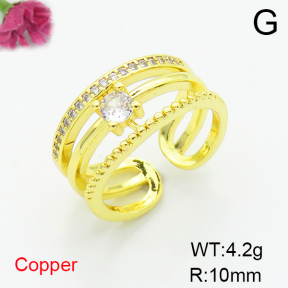 Fashion Copper Ring  F6R401346ablb-L017