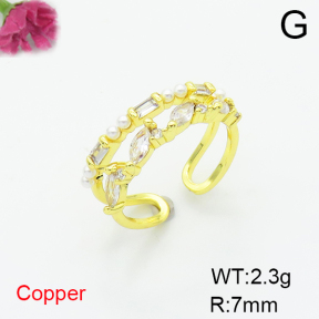 Fashion Copper Ring  F6R401350ablb-L017