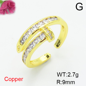 Fashion Copper Ring  F6R401354ablb-L017