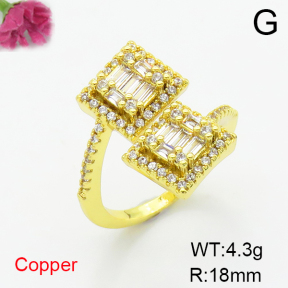 Fashion Copper Ring  F6R401356vbnb-L017