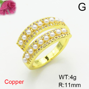 Fashion Copper Ring  F6R401357vbmb-L017