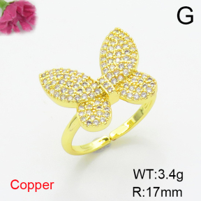 Fashion Copper Ring  F6R401358ablb-L017