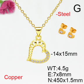 Fashion Copper Sets  F6S005048vail-L017