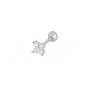 925 Silver Earrings  (1pc)  WT:0.33g  JE3606bhia-Y30