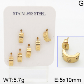Stainless Steel Earrings  5E2002037vbmb-478