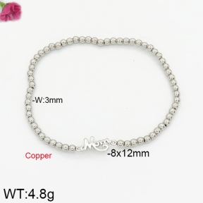 Fashion Copper Bracelet  F2B200022bhva-J128
