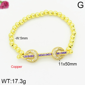 Fashion Copper Bracelet  F2B401168ahlv-J128