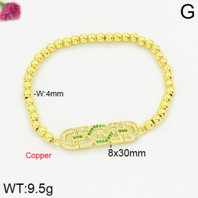 Fashion Copper Bracelet  F2B401223bhia-J128