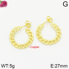 Fashion Copper Earrings  F2E200159bbov-J40