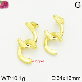 Fashion Copper Earrings  F2E200167bbov-J40