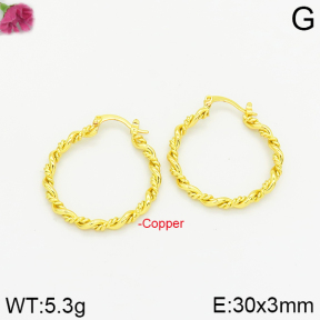 Fashion Copper Earrings  F2E200175vbnb-J40