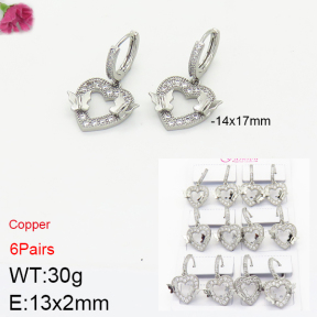 Fashion Copper Earrings  F2E400878bkab-J22