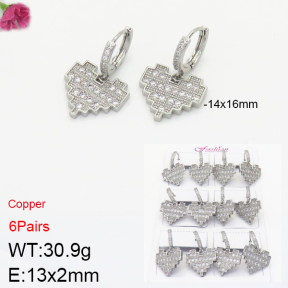 Fashion Copper Earrings  F2E400882bkab-J22