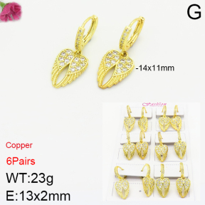 Fashion Copper Earrings  F2E400891bkab-J22