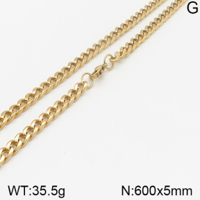 Stainless Steel Necklace  5N2001500bhbl-641