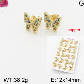 Fashion Copper Earrings  F5E401093akoa-J22