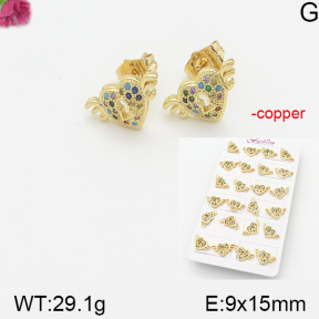 Fashion Copper Earrings  F5E401095akia-J22