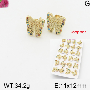 Fashion Copper Earrings  F5E401101akia-J22