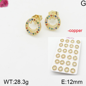 Fashion Copper Earrings  F5E401109akia-J22