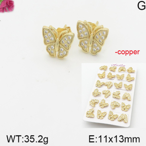 Fashion Copper Earrings  F5E401110akia-J22