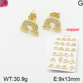 Fashion Copper Earrings  F5E401112akoa-J22