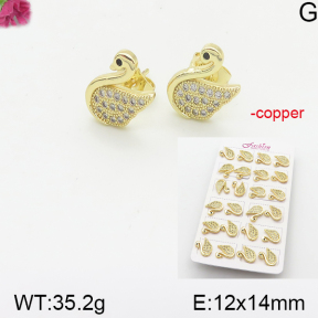 Fashion Copper Earrings  F5E401116akoa-J22