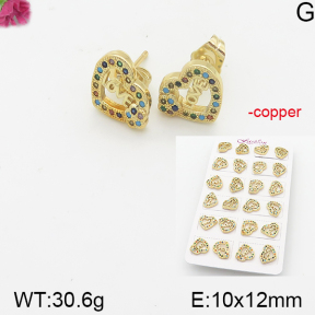 Fashion Copper Earrings  F5E401129akoa-J22
