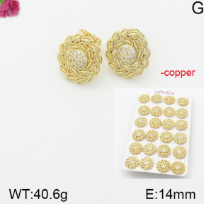 Fashion Copper Earrings  F5E401140akia-J22