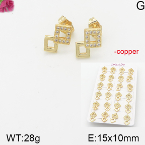 Fashion Copper Earrings  F5E401142akoa-J22