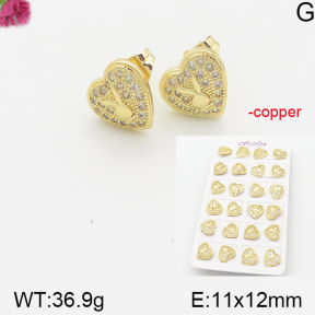 Fashion Copper Earrings  F5E401150akoa-J22
