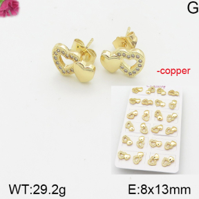 Fashion Copper Earrings  F5E401152akoa-J22