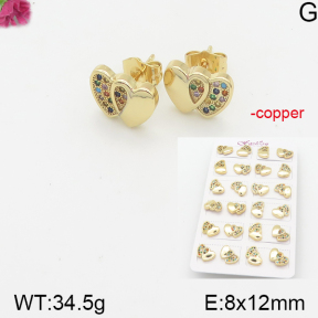 Fashion Copper Earrings  F5E401154akia-J22