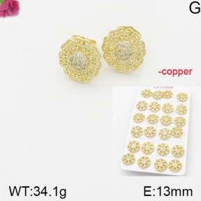 Fashion Copper Earrings  F5E401158akoa-J22