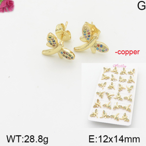 Fashion Copper Earrings  F5E401175akoa-J22