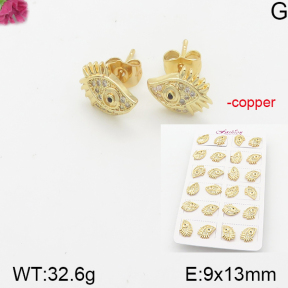 Fashion Copper Earrings  F5E401178akoa-J22