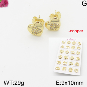 Fashion Copper Earrings  F5E401180akoa-J22