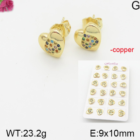 Fashion Copper Earrings  F5E401181akoa-J22