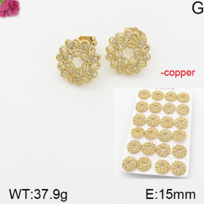 Fashion Copper Earrings  F5E401188akia-J22