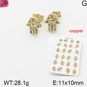 Fashion Copper Earrings  F5E401191akia-J22